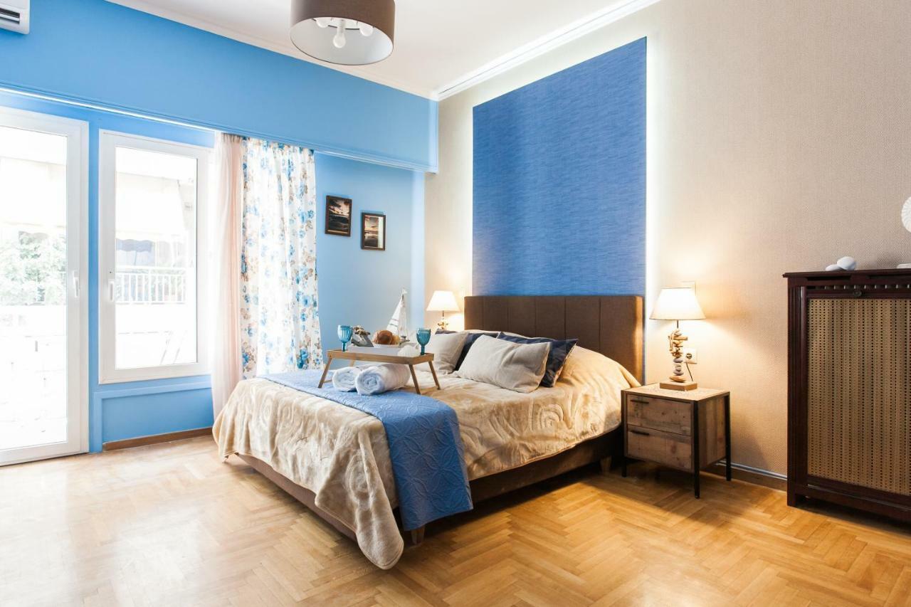 Cozy, Central, Safe Double Rooms In Apartment, Close To Acropolis Athena Bagian luar foto