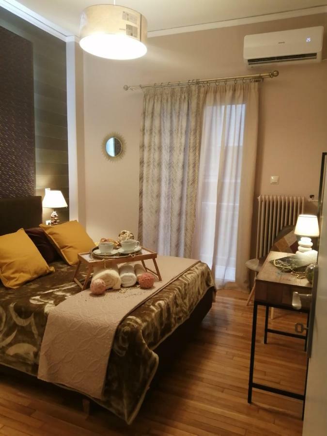 Cozy, Central, Safe Double Rooms In Apartment, Close To Acropolis Athena Bagian luar foto